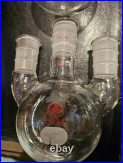Lot of Chemistry Laboratory Glassware Science Lab Glass Equipment