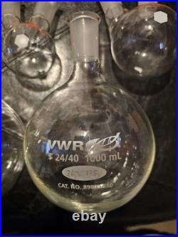 Lot of Chemistry Laboratory Glassware Science Lab Glass Equipment