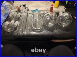 Lot of Chemistry Laboratory Glassware Science Lab Glass Equipment