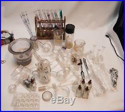 Lot of Vintage Antique Assorted Science Chemistry Lab Glass