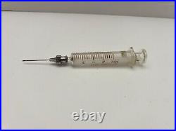 Lot of Vintage Medical Tools Glass Thermometers Weksler Moeller Syringe