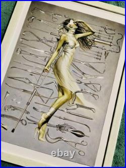 M9 HAJIME SORAYAMA art Bandage Girl And Medical Equipment 90S Vintage Offset Pri M9 HAJIME SORAYAMA art Bandage Girl And Medical Equipment 90S Vintage Offset Pri