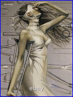 M9 HAJIME SORAYAMA art Bandage Girl And Medical Equipment 90S Vintage Offset Pri M9 HAJIME SORAYAMA art Bandage Girl And Medical Equipment 90S Vintage Offset Pri