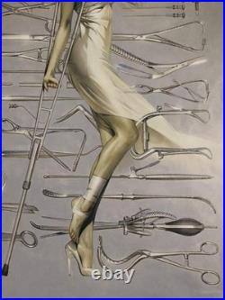 M9 HAJIME SORAYAMA art Bandage Girl And Medical Equipment 90S Vintage Offset Pri M9 HAJIME SORAYAMA art Bandage Girl And Medical Equipment 90S Vintage Offset Pri