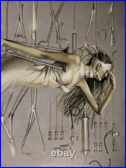 M9 HAJIME SORAYAMA art Bandage Girl And Medical Equipment 90S Vintage Offset Pri M9 HAJIME SORAYAMA art Bandage Girl And Medical Equipment 90S Vintage Offset Pri