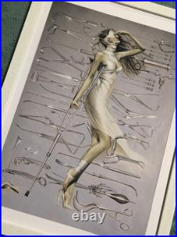 M9 HAJIME SORAYAMA art Bandage Girl And Medical Equipment 90S Vintage Offset Pri M9 HAJIME SORAYAMA art Bandage Girl And Medical Equipment 90S Vintage Offset Pri