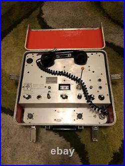 MCI Biophone 3502 Orange EKG Vintage Medical Equipment