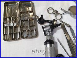 Medical Surgical Instruments Very Large Qty VIntage Medical & Surgical Equip AF