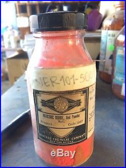 Mercuryiodide, 99.999%, Red Powder, vintage, never opened or used. MOL W454.45