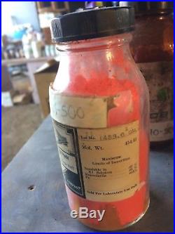 Mercuryiodide, 99.999%, Red Powder, vintage, never opened or used. MOL W454.45