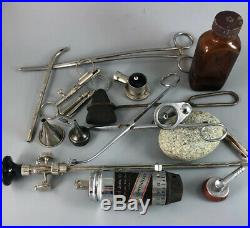 Mixed Lot Vintage Medical Equipment Doctors Home Office
