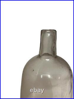 Mortician's Embalming Gravity Flask Antique Medical Equipment Glass Funnel