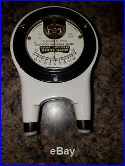 Nervoscope Chiropractic RARE, VINTAGE and Case, Porcelain Model STS, Type P