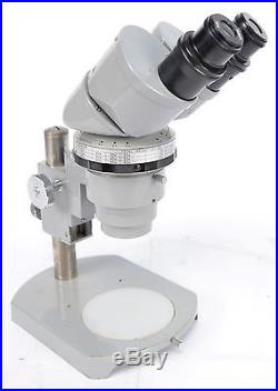 Nikon SMZ Turret Zoom Vintage Stereoscopic Dissection Microscope 10X