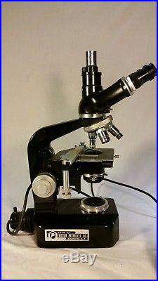 Nikon S-ke microscope, rare 1960s vintage scope, extra optics, works great