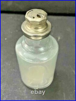 Old Vintage Rare Handmade Medical Equipment Glass Bottle, Collectible