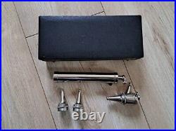 Old laryngological otoscope, medical equipment collectible
