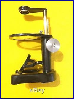 Old vintage Winkell Zeiss Gottingen Microscope