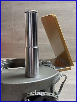 Olympus Tokyo Japan Vintage Microscope Stand Base With Winged Sides Working