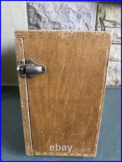 Original Vintage Wooden Medical Box Rare First Aid Collectible Film Prop Bargain