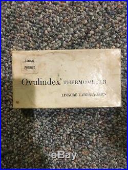 Ovulindex Thermometer. Linacre Laboratories NY Vintage medical equipment 1970s