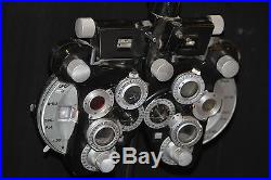 PHOROPTER refractor ophthalmic testing device EYE EXAMINE machine tool vintage