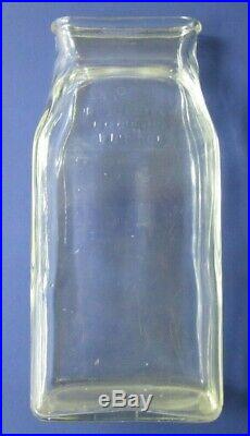 Rare Vintage Glasbake Penicillin Culture Glass Bottle Medical Lab Equipment