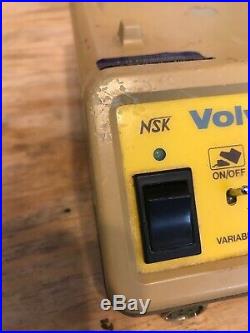 Rare Vintage NSK Volvere GX Nakanishi Dental Drill Lab Micromotor Model NE22SD