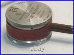 Rare vintage General Medical Select-O-Scope stethoscope GM multi frequency