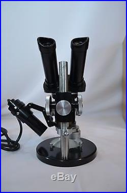 Rare, vintage Zeiss Opton microscope, great condition, German made