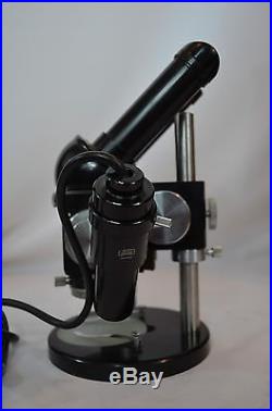 Rare, vintage Zeiss Opton microscope, great condition, German made