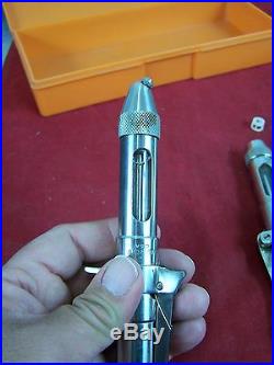 Set Of 2 Dermo-jet Injection Medical Instrument Vintage Needless Injector Panjet