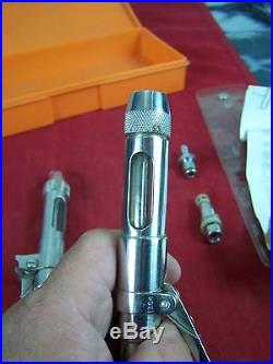 Set Of 2 Dermo-jet Injection Medical Instrument Vintage Needless Injector Panjet