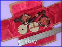 Soviet vintage medical ophthalmological set in a case KhZMA USSR 1950s