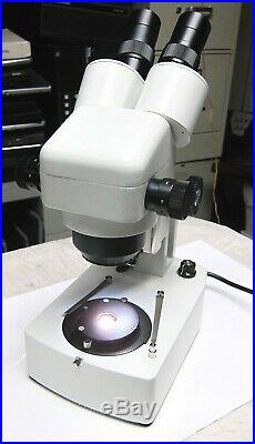 Stereo Zoom Binocular Microscope Made For Jewlery/gemstone Use Good Vintage