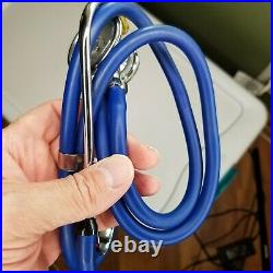 Stethoscope Blue Tubing Taiwan Doctor Medical Equipment Vintage FC