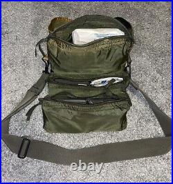 Stocked Vintage USGI Medical Supply Nylon Bag Medic Bug Out Bag Prepper Survival