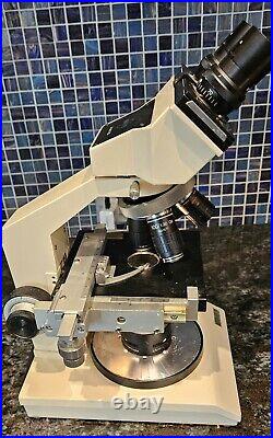 Swift Instruments International Medical Biological Microscope M1000-D Vintage