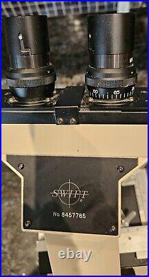 Swift Instruments International Medical Biological Microscope M1000-D Vintage