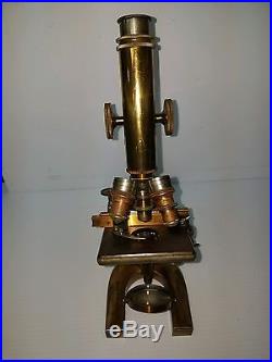 The Cadillac Of Vintage Bausch Lomb Microscopes 1897