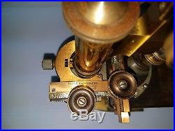 The Cadillac Of Vintage Bausch Lomb Microscopes 1897
