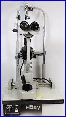 Topcon SL-2D Slit Lamp + Power Supply Ophthalmic Equipment Vintage