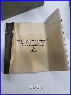 UPJOHN Dispensing Kit Infusion-Transfusion Equipment Blood Medical Vintage