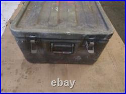Us Military? Army Chest Box Trunk Medical Equipment Storage Metal Vintage