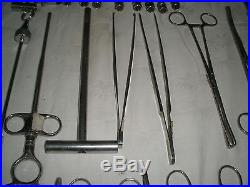 Used Vintage HOME EMBALMING SLAUGHTER tools Irrigation tubes medical instrument