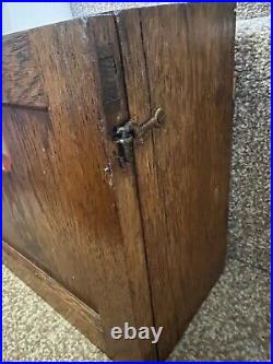 VINTAGE Antique Wood FIRST AID CASE/BOX