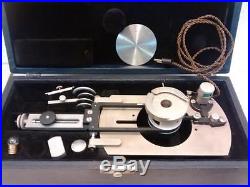 Vintage Bergsman 4-281 M. 200 Micro-hardness Tester 4 Metallurgical Microscopes