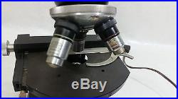 VINTAGE CARL ZEISS Microscope No. 2089784 German Germany Unique Collectible Lab