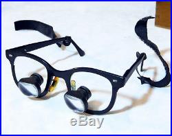 VINTAGE DESIGNS FOR VISION'S SURGICAL TELESCOPES LOUPE GLASSES WithBOX