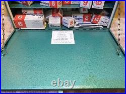 VINTAGE Lewis Green METAL 1st First Aid Cabinet Wall Mountable Safe Storage Case